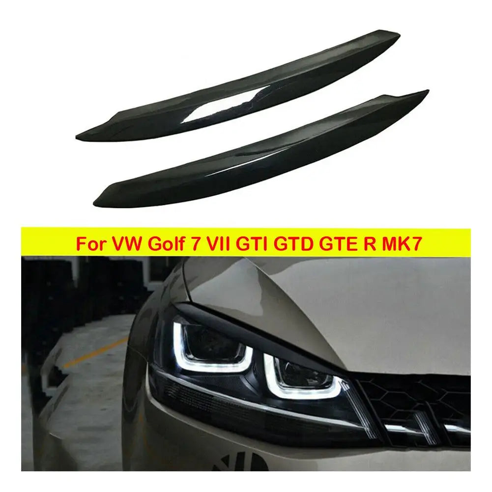 Scheinwerfer Augenbrauen Cover – Für VW Golf 7
