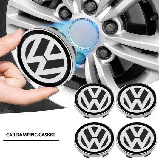 4 Stück Felgendeckel für VW Golf MK5 MK6 MK7 56/60mm