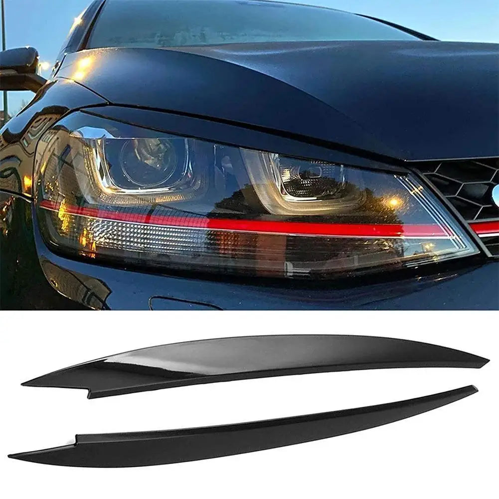 Scheinwerfer Augenbrauen Cover – Für VW Golf 7