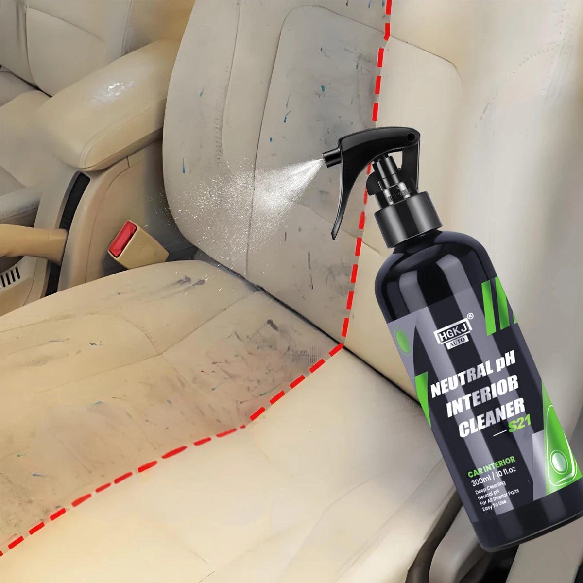 HGKJ S21 Auto-Innenraumreiniger – Allzweckspray