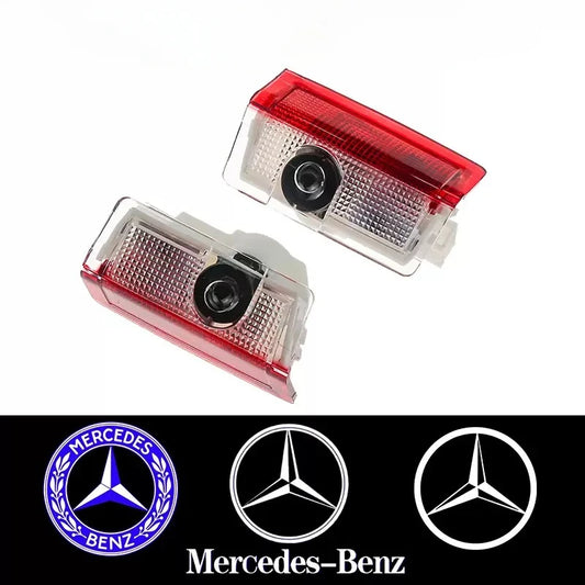 2× LED Türprojektoren „Welcome Light“ für Mercedes-Benz AMG