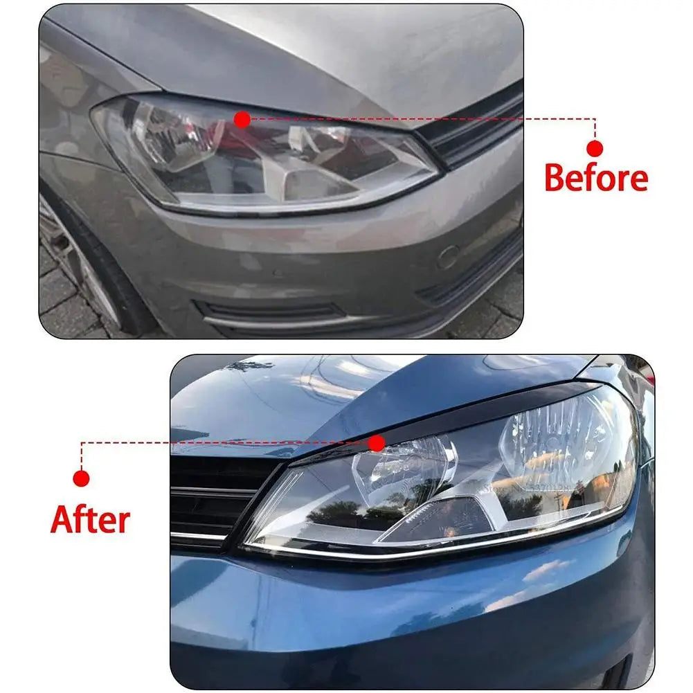 Scheinwerfer Augenbrauen Cover – Für VW Golf 7